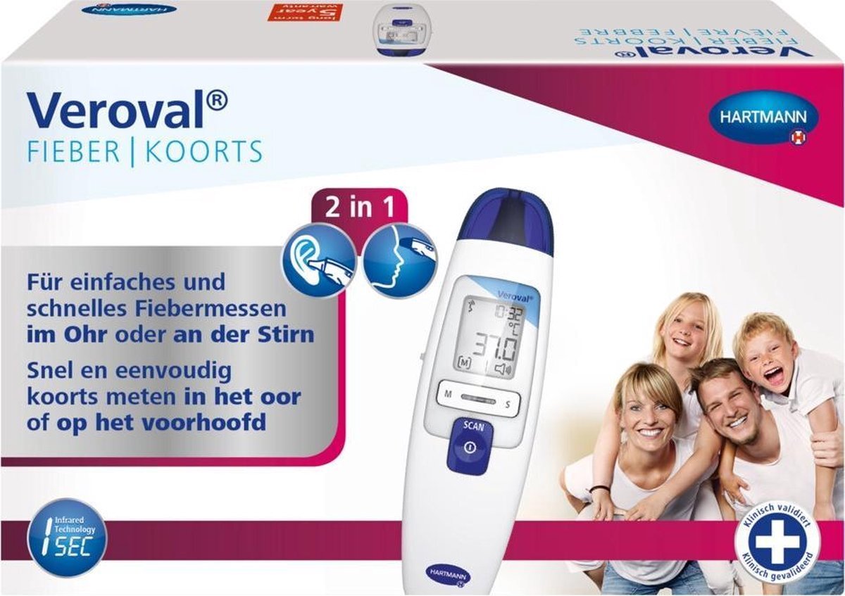 Veroval 2in1 Infrarood Thermometer