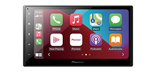 Pioneer SPH-DA160DAB-F, 6,8" 2-DIN-mediareceiver met Apple CarPlay, Android Auto, DAB+ en Bluetooth, inclusief displaybeschermfolie