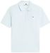 Tommy Hilfiger Dames Polo Katoen Elastaan Blauw XS