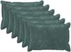vidaXL HOUTEN Zee blauw Kussensloop - 6 stuks - 30 x 50 cm - Microfiber Fleece