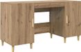 Bureau Artisan Chêne Bois transformé 140 x 50 x 75 cm