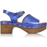DWRS label Sicilië Kobalt Taille: 42 | Sandalen Outlet | Dames | Blauw