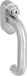 Intersteel Poignée de fenêtre ronde verrouillable SKG** acier inoxydable brossé