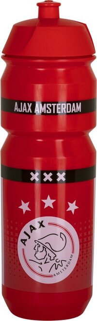 AFC Ajax Ajax Bidon Rood/Wit 750ML - Geschikt voor fiets - Plastic