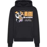 Mister Tee Best Ramen Fluffy Hoodie/trui Zwart M