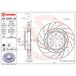 BREMBO Disque de frein (09.A299.43)