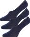 PUMA Footie Sokken Unisex 3P - Maat 39-42 - Blauw