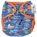 Twiligth Close Pop-in premium bamboe doek luier - één maat, geboorte tot potje, veilige drukknoopsluiting, printontwerp - Twilight Garden