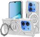 Techsuit - Carbon Shield PRO - Xiaomi Redmi 15C 4G / Redmi 15C 5G / Poco C85 4G - Blanc Transparent