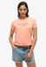 Superdry Sport Luxe T-shirt Dames Peach Amber Pink