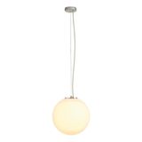 SLV ROTOBALL 40 Plafondlamp E27 Grijs Wit Staal Bolvormig Opbouw IP20