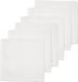 Meyco Baby Uni lingettes - 6-pack - biologique - hydrofiel - blanc - 30x30cm