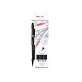 Pentel Brushstift artist sesf30c-4 blister à 4 stuks assorti