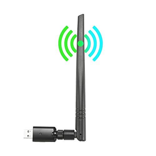 WE Wi Fi Stick 1200 Mbps 5 GHz WLAN USB-adapter - Zwart
