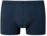 SCHIESSER Cotton Casuals boxer (1-pack) - heren short met donkerblauw patroon