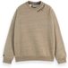 Scotch & Soda Space Yarn Embroidered Loose-Fit Sweatshirt