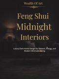 Feng Shui Midnight Interiors: Luxury Dark Home Design for Balance, Energy, and Modern Minimalist Living