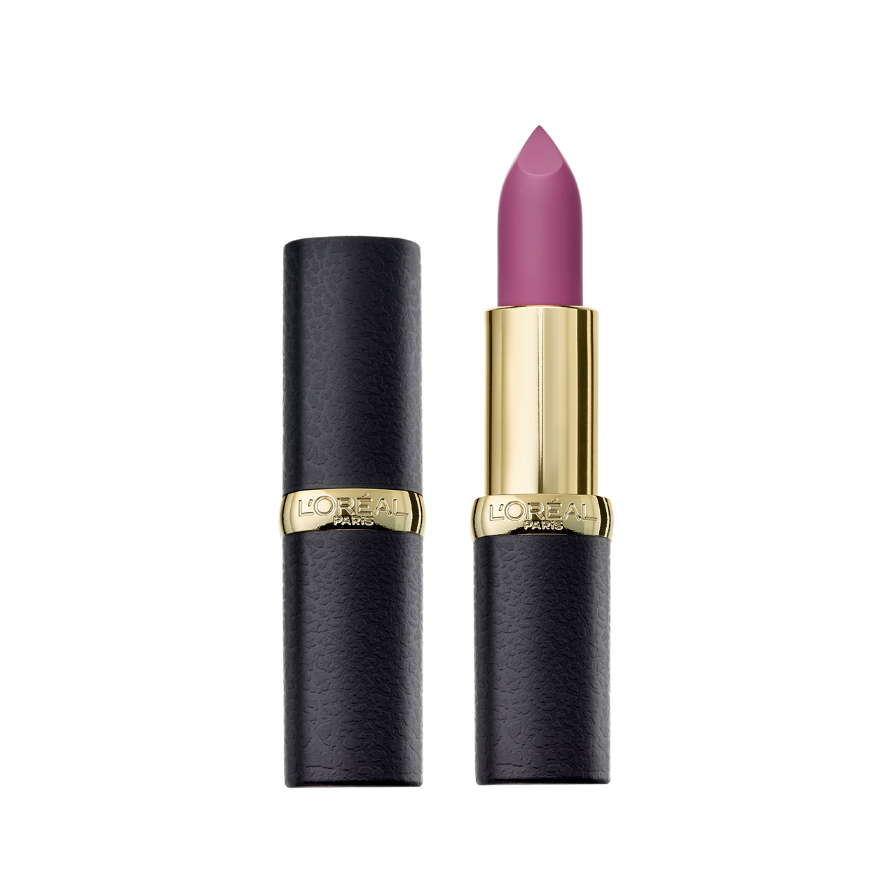 L'Oréal Make-Up Designer Color Riche Matte Lipstick - 471 Talisman - Paars - Verzorgende Matte Lippenstift verrijkt met Camillia en Jojoba oliën - 4,54 gr.