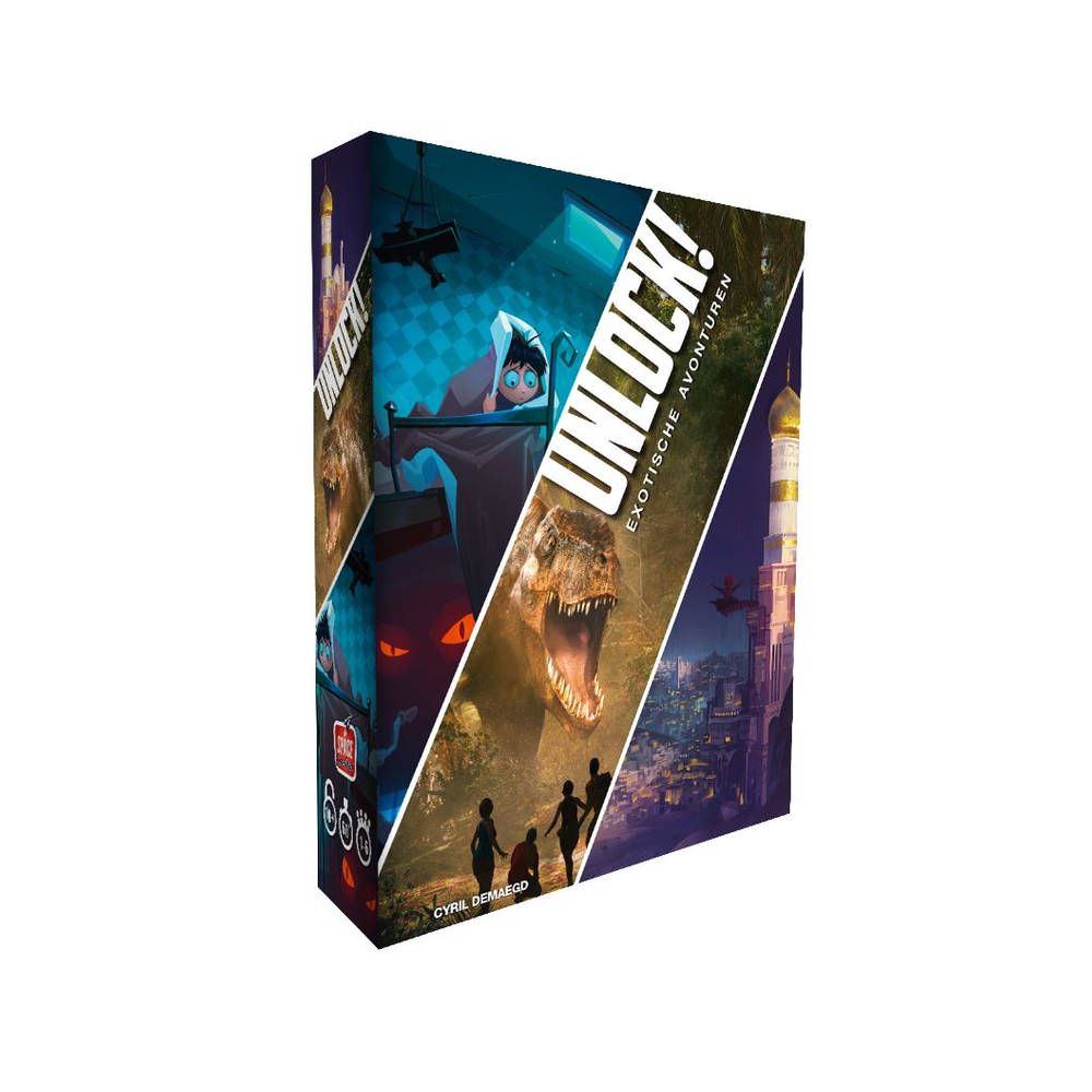 Space Cowboys Unlock! deel 4: exotische avonturen - Bordspel - Multicolor - Unisex - Vanaf 10 jaar