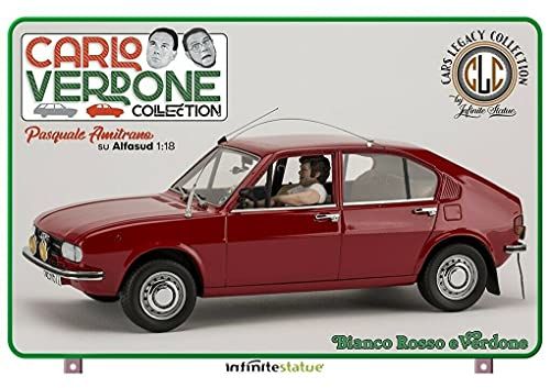 Infinite Statue Amitrano Alfa 1:18 Hars Car Carlo Verdone - 0833300751859