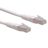 ROLINE câble patch S/FTP (PiMF) Cat.6, blanc 20m