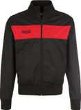 Lonsdale Heren trainingsjas slim fit ALNWICK Black/Red 5XL
