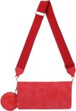 Fritzi aus Preußen Schoudertas Brigitte X Fritzi Ronja Cross Body Bag Red Rood