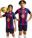 Nike FC Barcelona Strike Kinder Wedstrijdshirt II - Rood - Maat 158/170