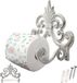 Merkloos Comfify Fleur De Lis Gietijzeren Toiletpapierrolhouder