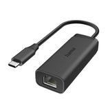 Hama 00200360 Netwerkadapter USB-C naar 2.5 Gigabit Ethernet Zwart