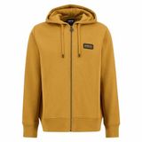 Barbour Donnington Sweatshirt Met Rits Geel L Man