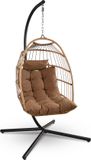 SereneLife Hangende Ei-Stoel met Stand