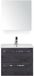 BES LED Seville Badmeubelset 60 cm - Black Oak - Keramische Wastafel Wit Enjoy met Spiegelkast