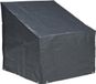 Intergard Beschermhoes tuinmeubelen voor stapelstoelen 68x68x110cm Groen