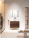 Saniclass Prime Balance meuble de salle de bain - 80x55x45cm - Noyer