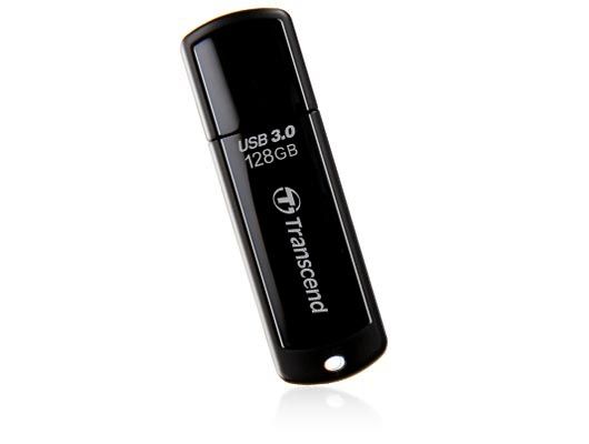 Transcend JetFlash 700 USB-stick 128 GB - Zwart