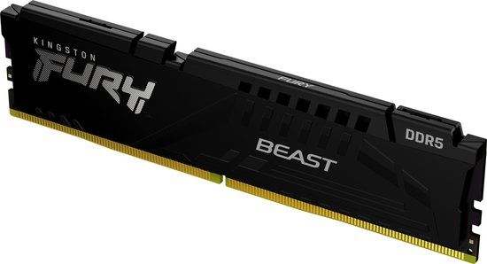 Kingston FURY Beast DDR5 32GB (1x32GB) 6000MT/s CL30 DIMM - KF560C30BBE-32