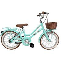 Canellini Meisjesfiets Dolce Vita CAPPUCCINO 16" met mand - Tiffany