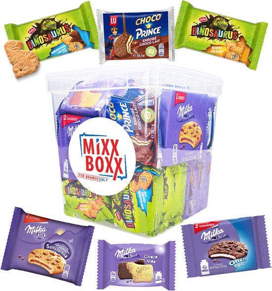Milka, Prince & Lotus Mega Koekjesbox - 1125g