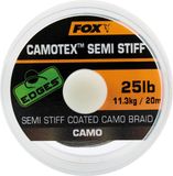 FOX Semi Stiff Coated Camotex Braid - Onderlijnmateriaal