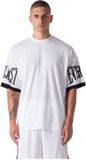 Everlast T-shirt à manches courtes en maille stretch Blanc XL Homme