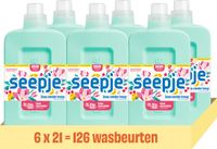 Seepje Wasmiddel Kleur - 126 wasbeurten - 6 x 945ML - Voordeelverpakking