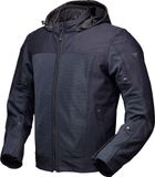 Modeka Davey Air veste textile moto imperméable, bleu foncé, taille S