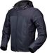 Modeka Veste de moto imperméable en textile Davey Air, bleu foncé, 2XL