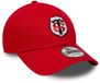 NEW ERA CAP S.A.S Koptelefoon Stade Toulousain Team Logo 9Forty Rood Unisex One size