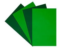 INNSPIRO Set van 4 folies van EVA-rubber, 20 x 30 cm, 1 mm, verschillende kleuren