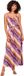Philippa Lange Robe Sans Manches Multicolore XS Femme