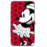 Buckle-Down Minnie Mouse scharnierportemonnee voor dames, 17,8 x 10,2 cm