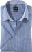 OLYMP Luxor Modern Fit Chemise Manches Courtes Bleu à Carreaux Sans Repassage