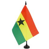 AZ FLAG Tafelvlag Ghana 21x14 cm